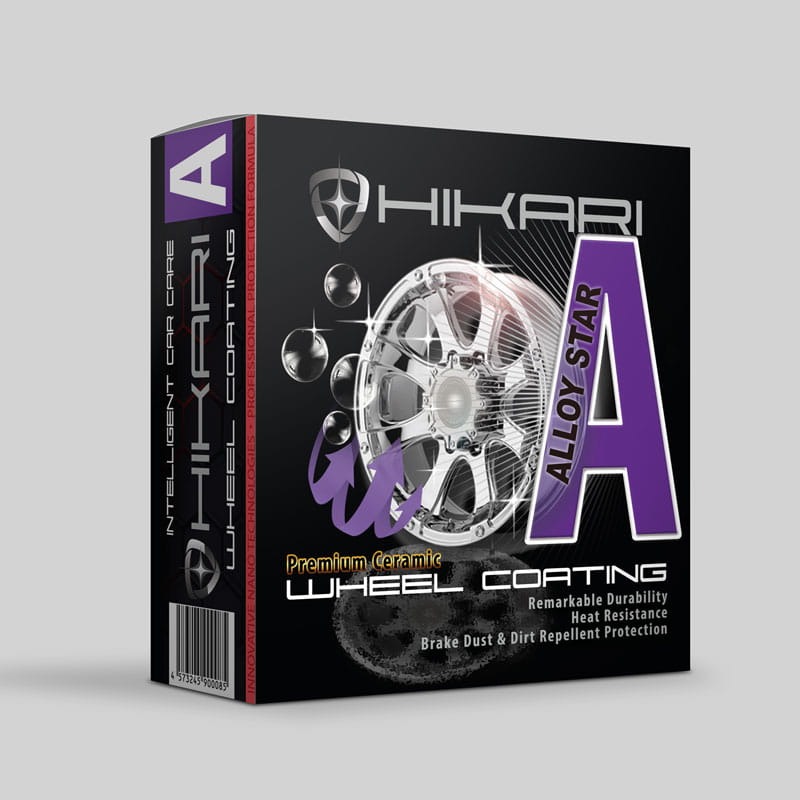 HIKARI Alloy Star Wheel Glass Coating Powłoka ochronna do felg aluminiownych
