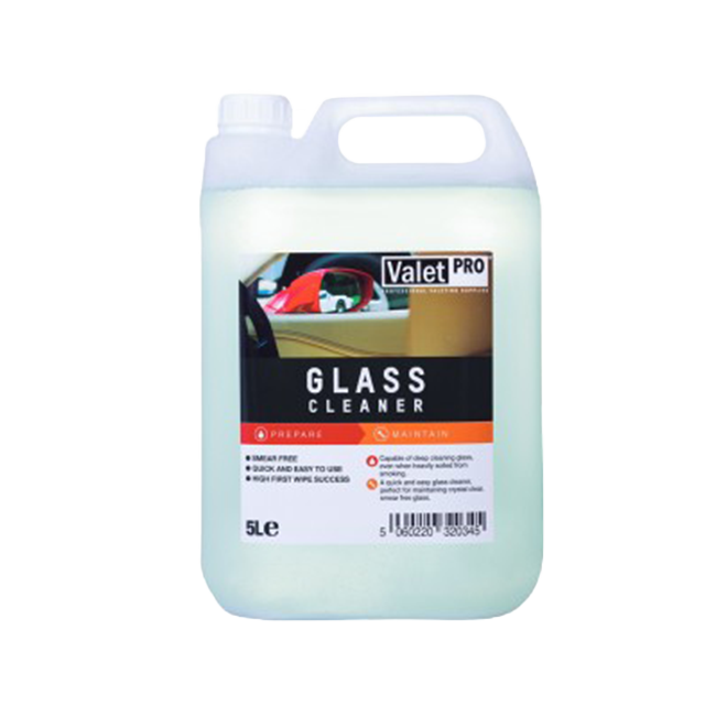 ValetPro Glass Cleaner Produkt do czyszczenia szyb szkła 5L