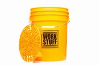 Work Stuff Detailing Bucket Yellow Wash Wiadro do mycia auta + separator