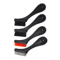 Wheel Woolies 4 Detailing Brushes Wysokiej jakości uniwersalne pędzelki do czyszczenia auta