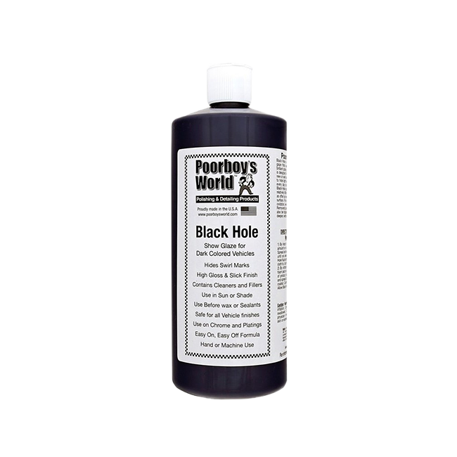 POORBOY’S WORLD Black Hole Show Glaze Politura odżywka do ciemnych kolorów 946ml