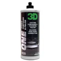 3D Car Care ONE HYBRID Compound&Polish - Uniwersalna pasta polerska 946ml