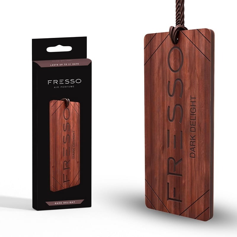 Fresso Dark Delight Zawieszka Zapach do samochodu biura lub domu