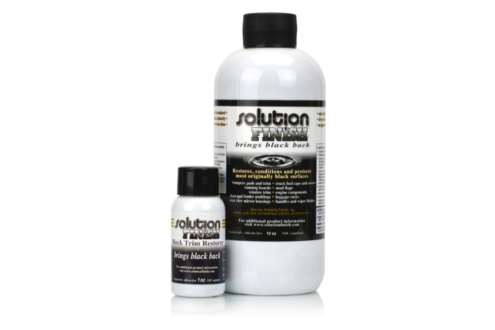 Solution Finish Black Trim Restorer - Farba do plastików zewnętrznych 30ml