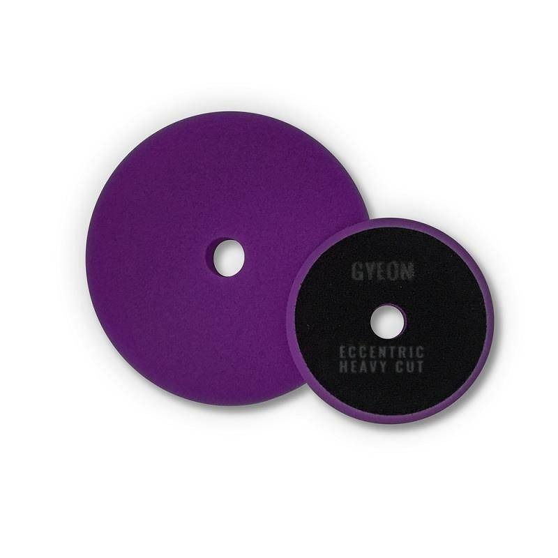 GYEON Q2M Eccentric Heavy Cut Bardzo mocno ścierny pad polerski 80mm 2 sztuki