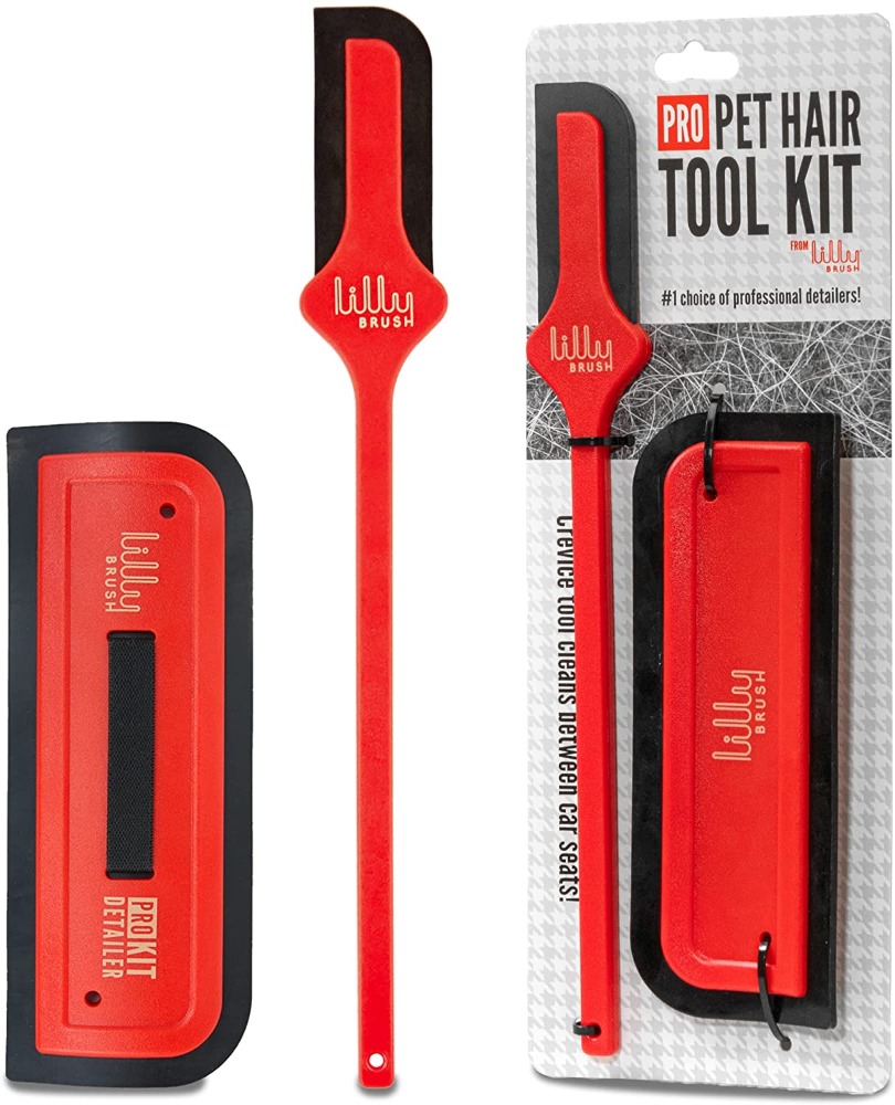 Lilly Brush Pet Hair Tool Kit PRO Zestaw do usuwania sierści zwierząt z foteli i siedzeń