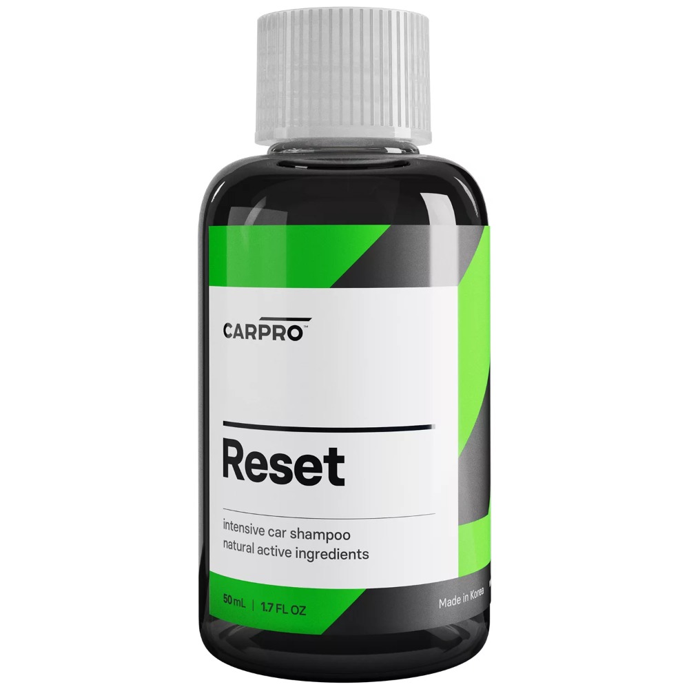 CarPro Reset Shampoo Szampon pielęgnuje i odtyka powłoki kwarcowe ceramiczne 1:500 50ml