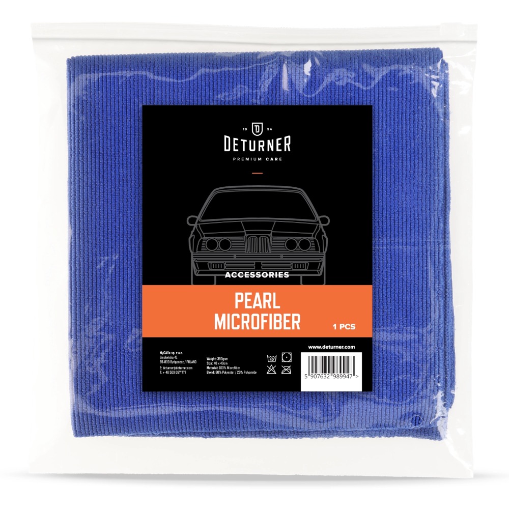 Deturner Pearl Microfiber - Uniwersalna mikrofibra bez krawędzi 40x40cm