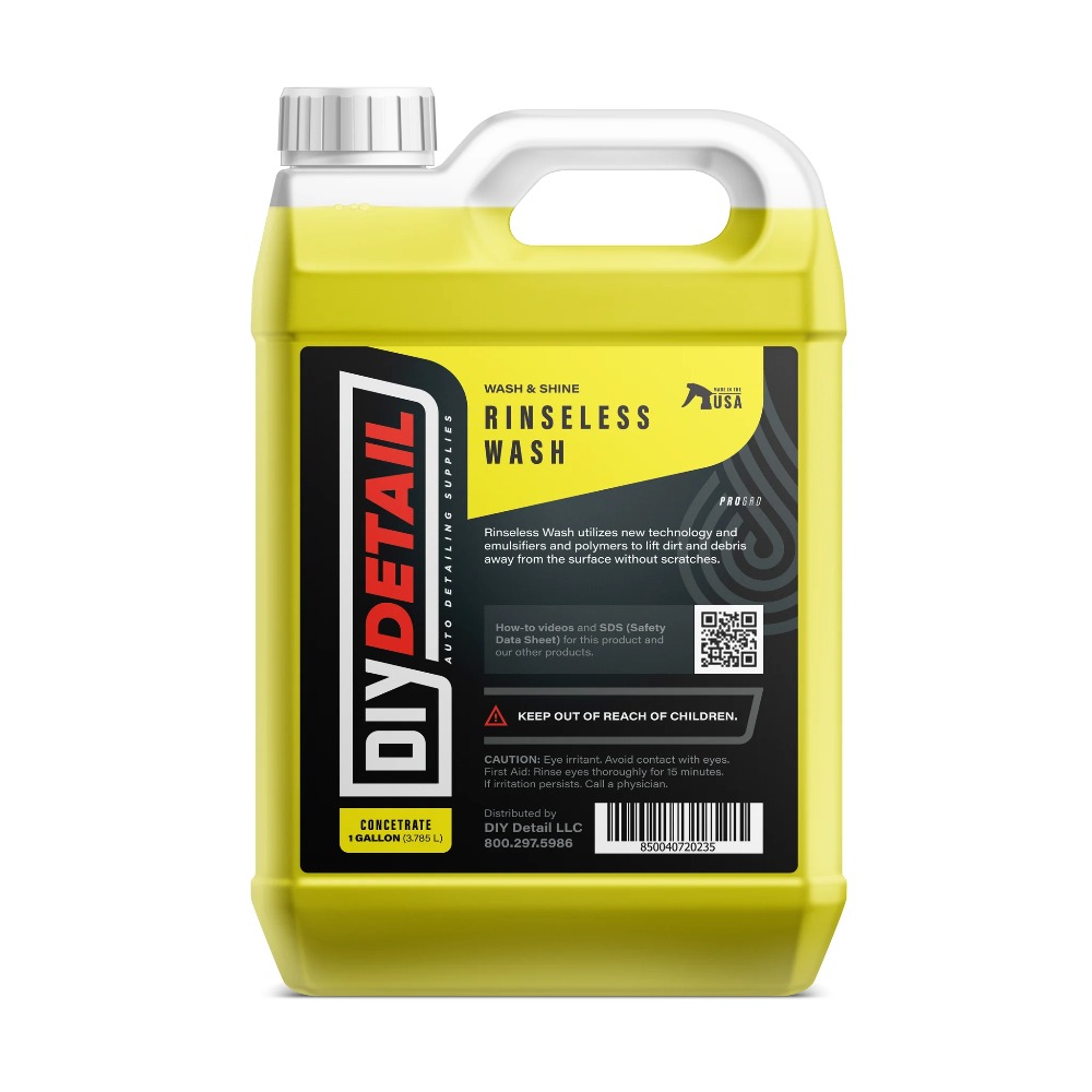 DIY Detail Rinseless Wash - Szampon do ekologicznego mycia auta bez użycia wodyi spłukiwania 3780ml