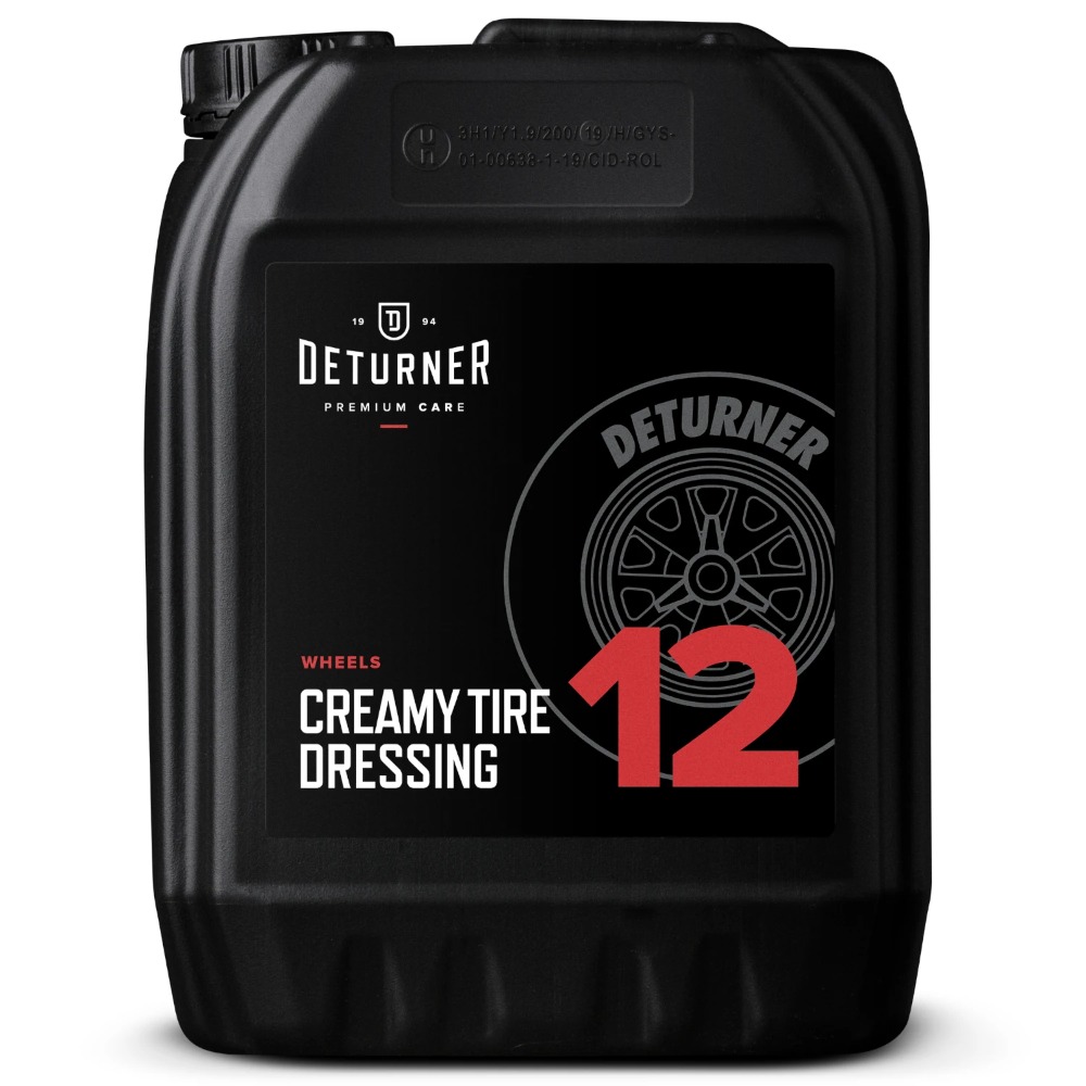 Deturner Creamy Tire Dressing - Produkt do zabezpieczenia opon i plastików zewnętrznych 5L