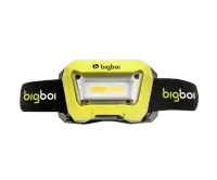 BigBoi IllumR Head Lamp Light - latarka czołowa LED z czujnikiem ruchu, 3 barwy światła