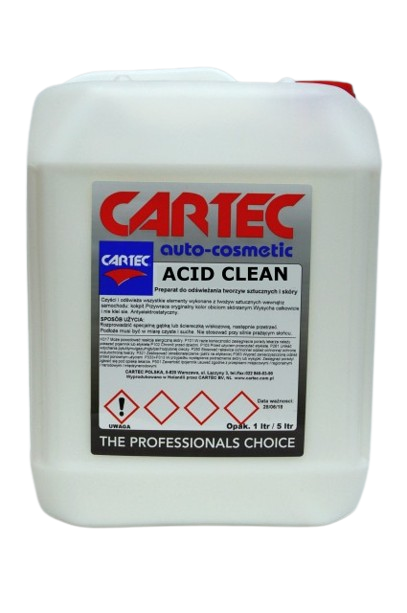 Cartec Acid Clean - kwasowy preparat do mycia felg 5L