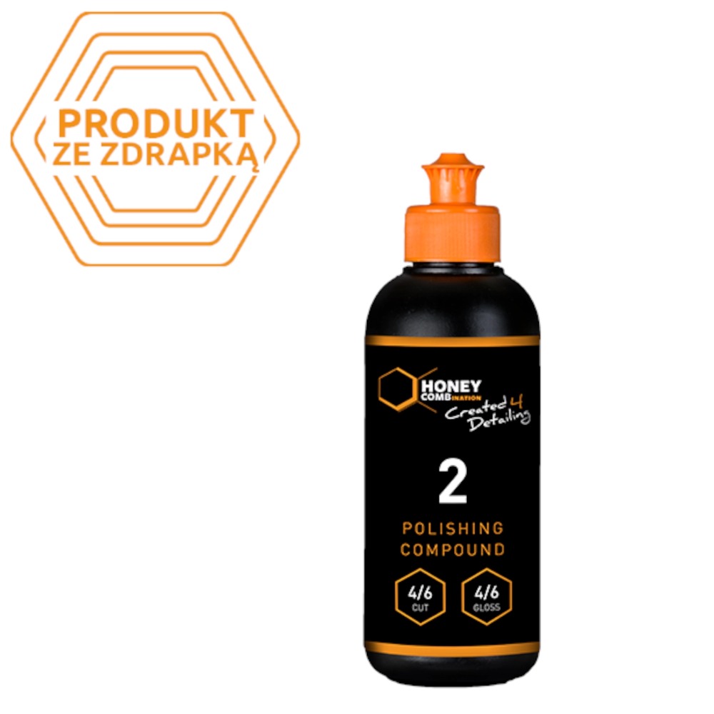 Honey Combination Polishing Compound 2 – średnio ścierna pasta polerska 250ml