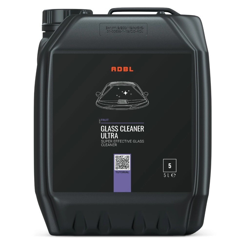 ADBL Glass Cleaner Ultra - Płyn do mycia szyb i szkła, odtłuszcza 5000ml