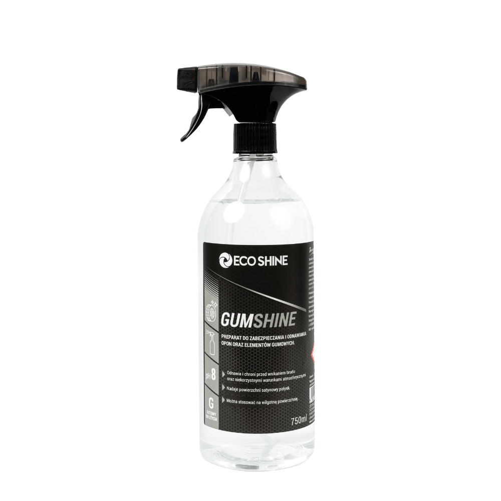 Eco Shine Gum Shine - Produkt do zabezpieczenia opon i elementów gumowych 750ml
