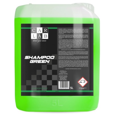 Carlab Shampoo Green - szampon samochodowy, neutralne pH 5L