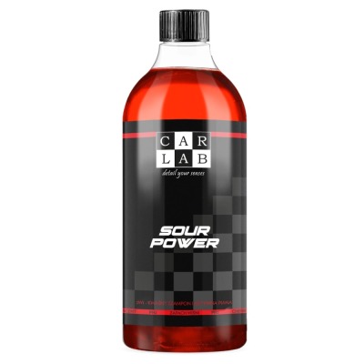 Carlab Sour Power - Szampon i piana aktywna, kwaśny odczyn 750ml
