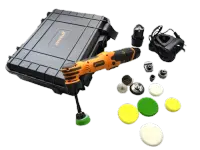 Krauss Shinemaster ECO 7 Mini Polisher - Mała maszyna polerska na akumulator do polerowania detali