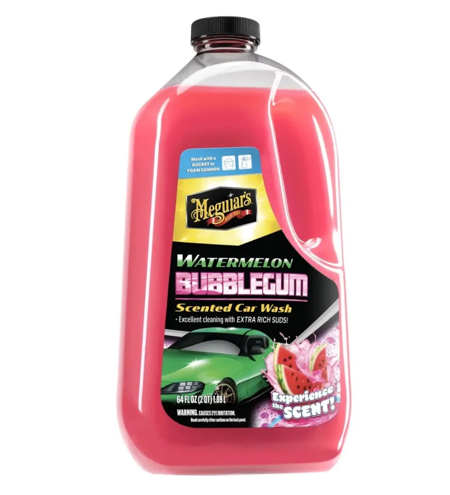 Meguiar's Watermelon Bubblegum Scented Car Wash - Szampon do mycia samochodu, neutralne pH 1893 ml