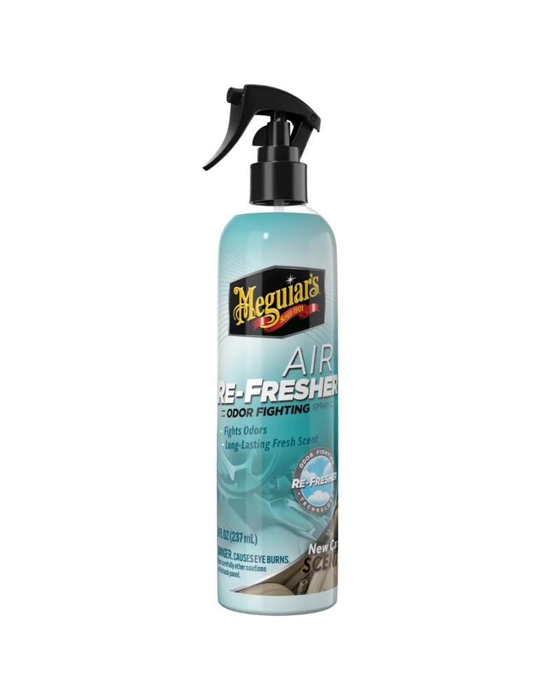 Meguiar's Air Re-Fresher Odor Fighting Spray – New Car Scent  - Odświeżacz zapachów do wnętrza auta 237 ml