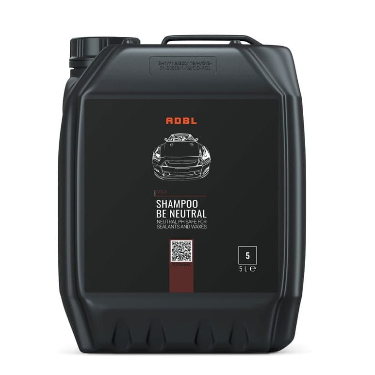 ADBL Shampoo Be Neutral - Szampon do mycia auta, neutralne pH 5L