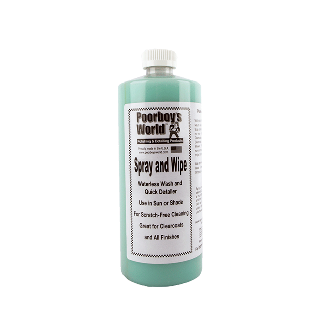 POORBOY’S WORLD Spray & Wipe Waterless Wash 118ml