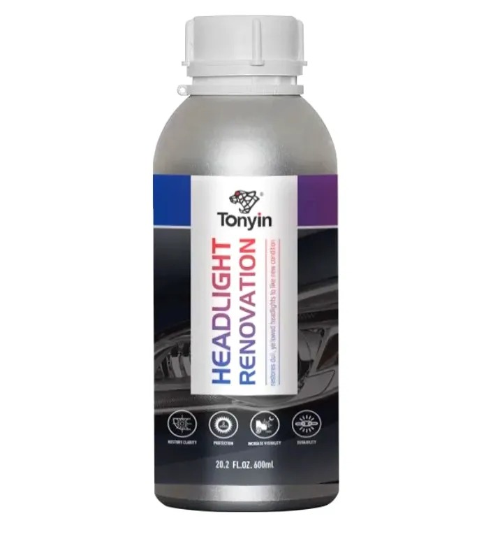 Tonyin Headlight Renovation Fluid - Płyn do regeneracji lamp samochodowych 600ml
