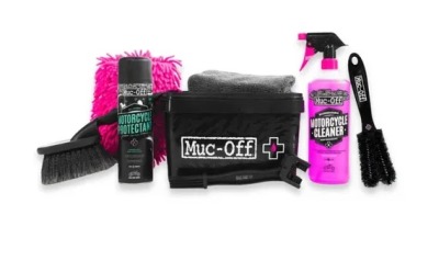 Muc-Off  Motorcycle Cleaning Kit 8in1  - Zestaw do pielęgnacji motocykla, roweru