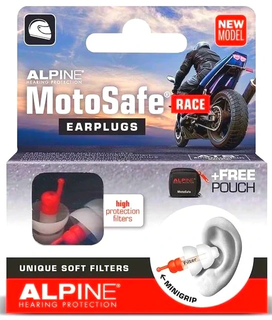 Alpine MotoSafe Race - Zatyczki do uszu  