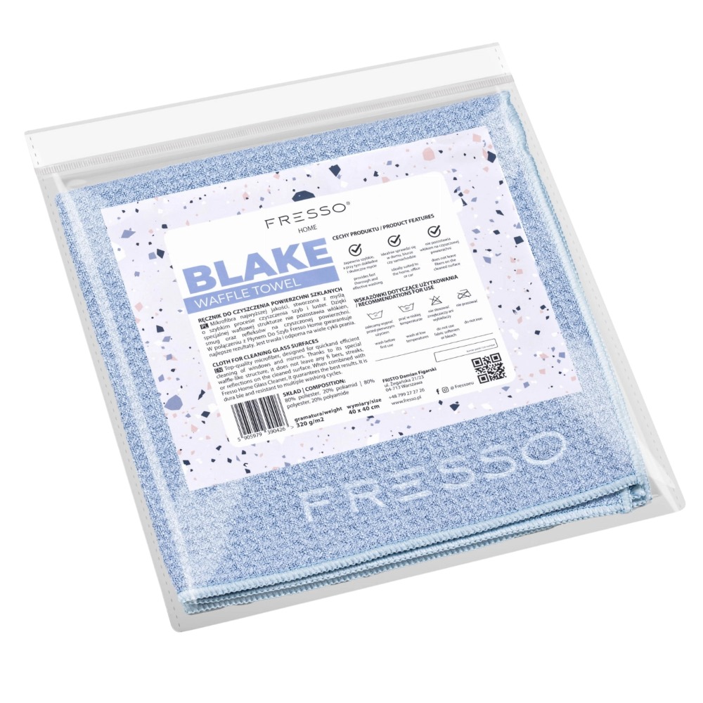 Fresso Home Blake Waffle Towel – Mikrofibra do domu, biura i samochodu
