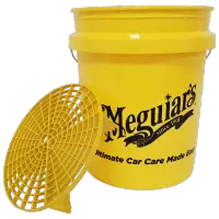 Meguiar's Professional Wash Bucket with Grit Guard Yellow Wiadro do mycia detailingowego z separatorem
