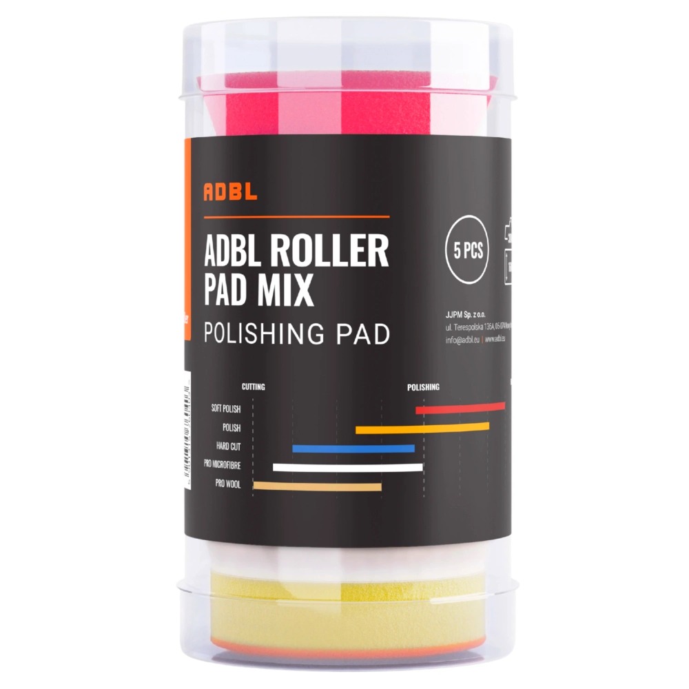 ADBL Roller Pad Mix DA30 - zestaw padów polerskich 30mm 5 szt