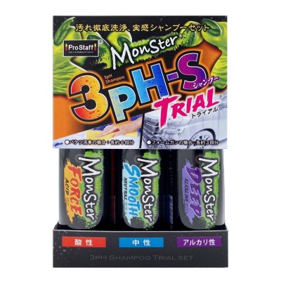 Prostaff 3pH Car Shampoo “Monster” SET - Zestaw szamponów samochodowych, 3 sztuki 