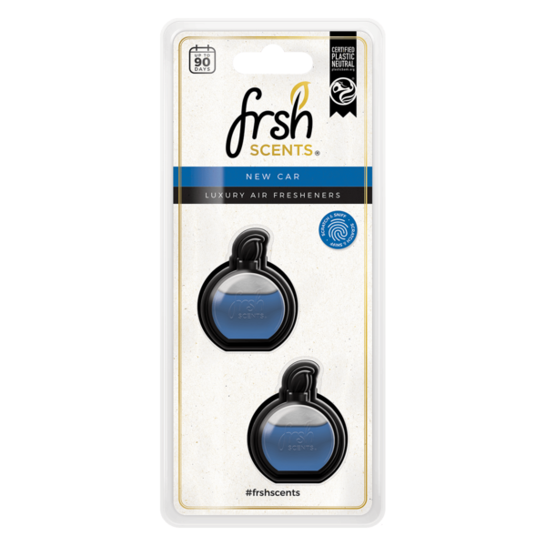 Frsh Scents Mini Vent Deffusers New Car  - Zapach do samochodu 2 sztuki