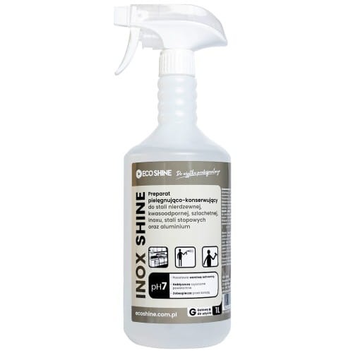 Eco Shine Inox Shine - Preparat pielęgnująco-konserwujący stal nierdzewną 1L