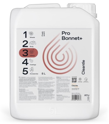 Cleantle Pro Bonnet+ 5L - Środek do czyszczenia tapicerki, podsufitki