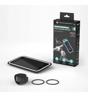 SHAPEHEART BIKE AMZ M - Pokrowiec na telefon kierownicę na rower, motocykl, hulajnogę < 14,7 cm