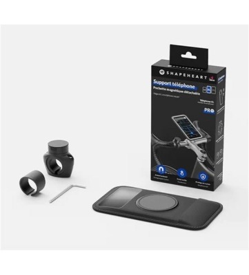 SHAPEHEART PRO XL - Uchwyt rowerowy na telefon , mocowanie na kierownicy 