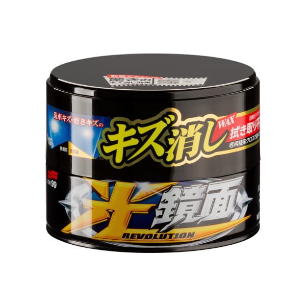 Soft99 New Scratch Clear Wax-Mirror Finish-D&B Klasyczny twardy wosk do ciemnych kolorów