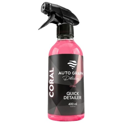 Auto Graph CORAL Quick Detailer - Odświeża lakier, przywraca połysk  400ml