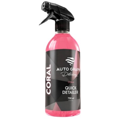 Auto Graph CORAL Quick Detailer - Odświeża lakier, przywraca połysk  750ml