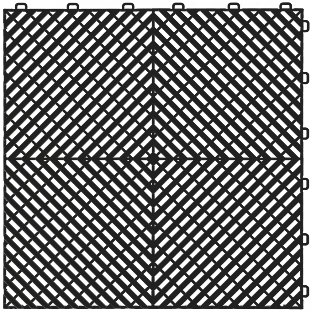 Regner Podłoga Modułowa 40x40x1,7cm – CARBON BLACK