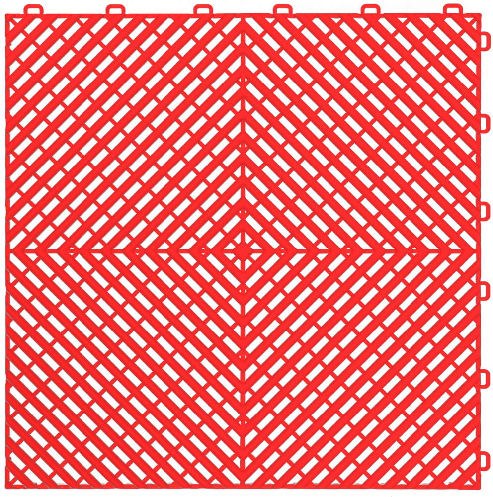 Regner Podłoga Modułowa 40x40x1,7cm – FIRE RED