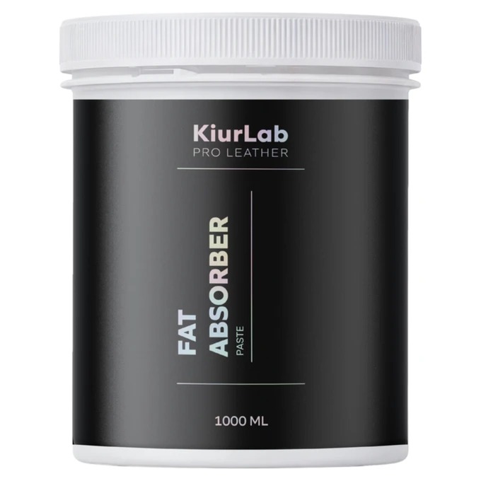 KiurLab Pro Leather Fat Absorber Paste - Pasta do usuwania tłuszczu ze skóry 1L