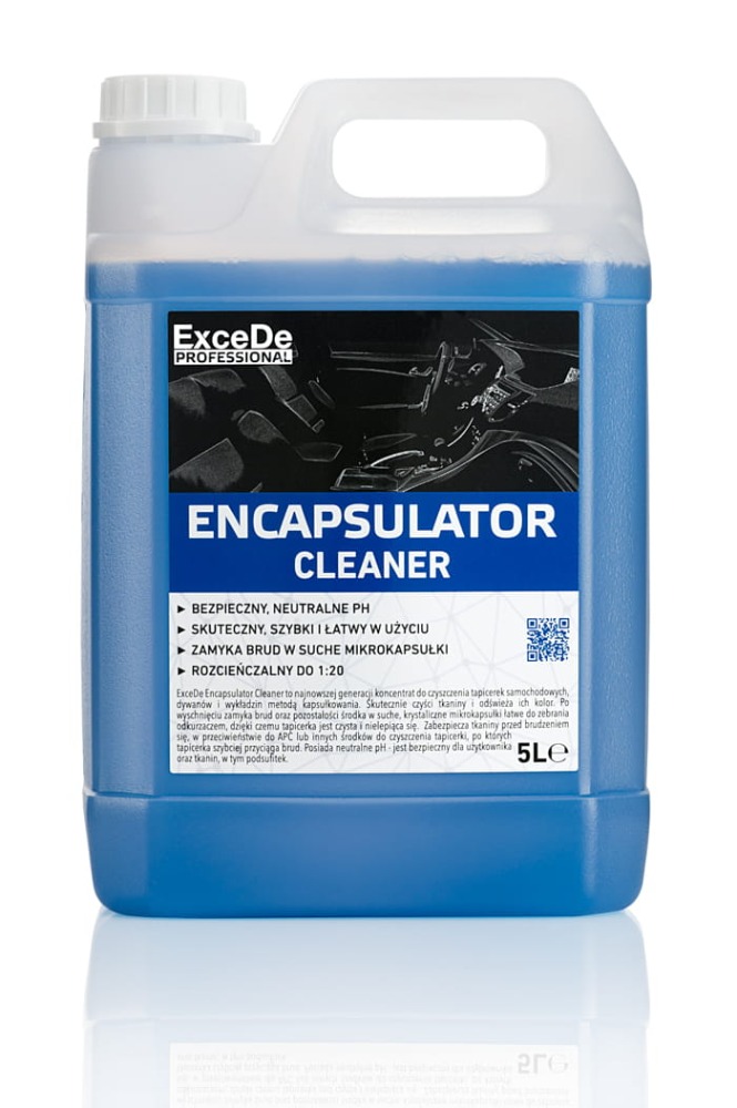 ExceDe Encapsulator Cleaner Płyn do prania tapicerki zamyka brud w mikrokapsułki 5000ml