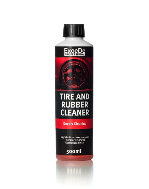 ExceDe Tire and Rubber Cleaner Produkt do czyszczenia opon gumy dywaników 500ml