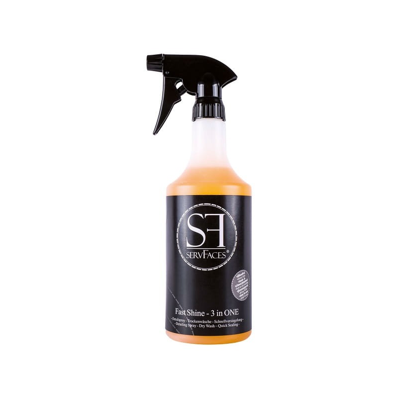 ServFaces Fast Shine Quick Detailer Przywraca połysk Usuwa ślady po twardej wodzie 750ml